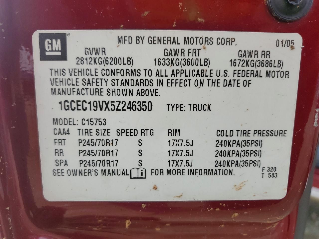 2005 Chevrolet Silverado C1500