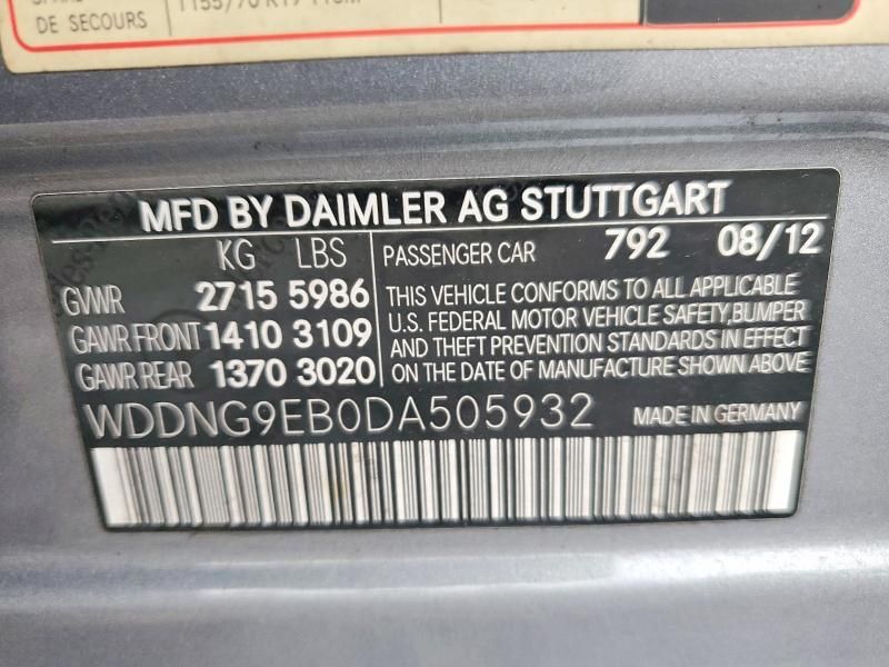 2013 Mercedes-Benz S 550 4matic