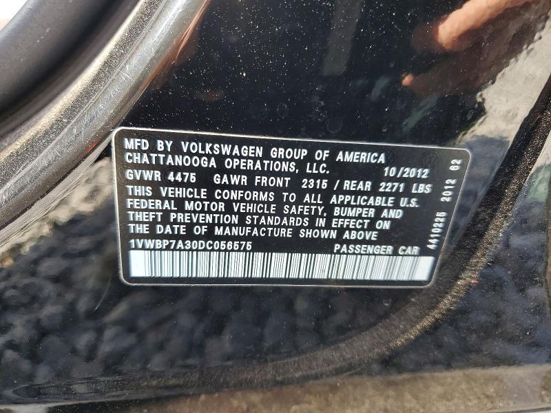 2013 Volkswagen Passat se