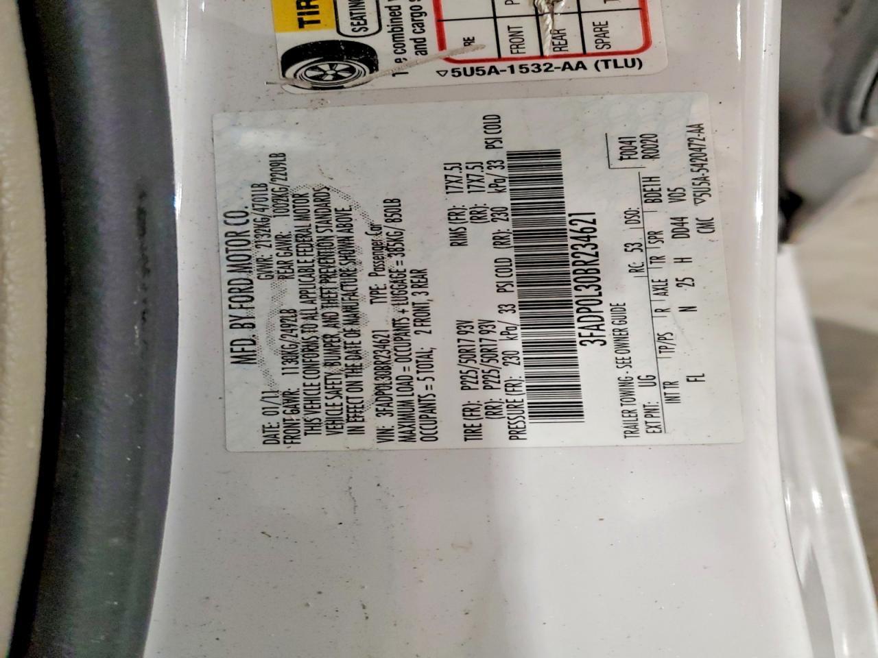 2011 Ford Fusion Hybrid