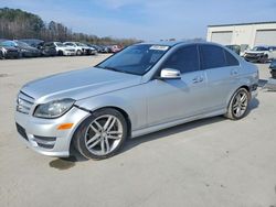 Salvage cars for sale from Copart Gaston, SC: 2013 Mercedes-Benz C 250