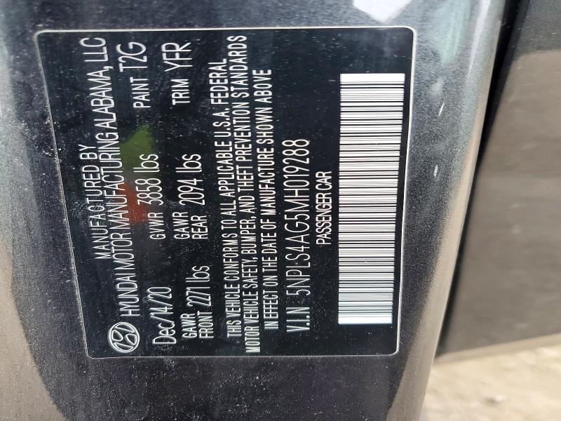 2021 Hyundai Elantra sel