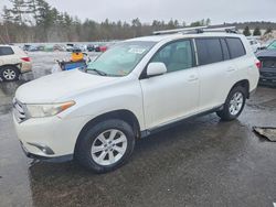 2012 Toyota Highlander Base en venta en Windham, ME