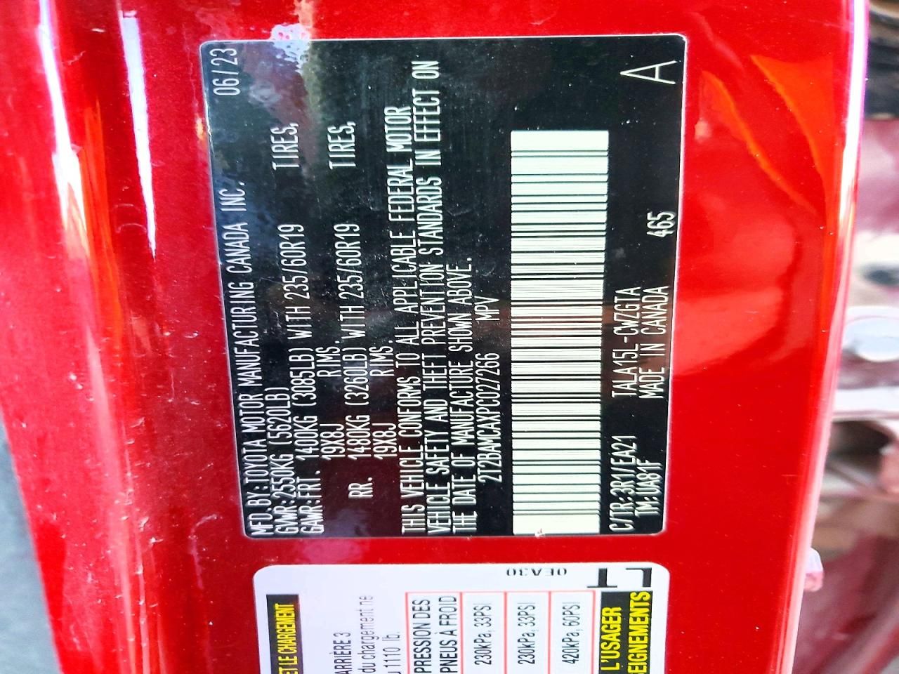 2023 Lexus Rx 350 Base