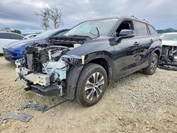 Salvage cars for sale from Copart San Martin, CA: 2022 Toyota Highlander xle