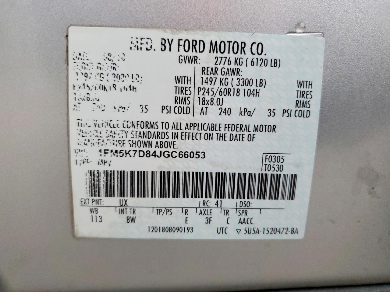 2018 Ford Explorer xlt