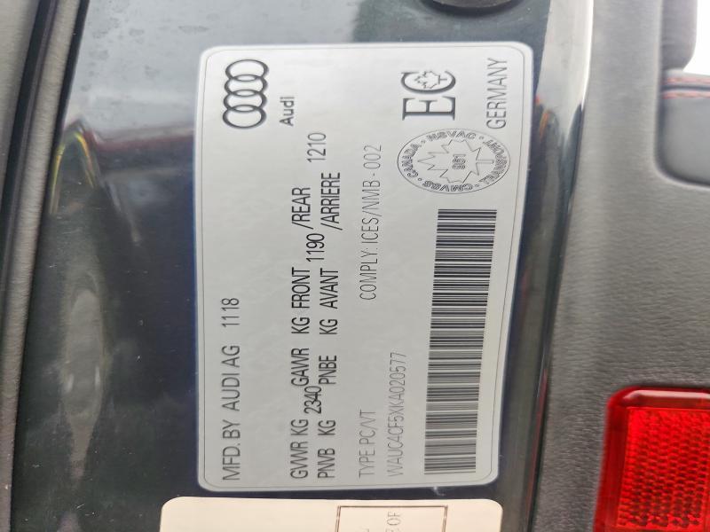 2019 Audi S5 Prestige