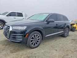 Audi salvage cars for sale: 2017 Audi Q7 Premium Plus