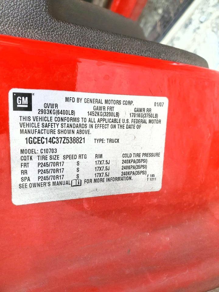 2007 Chevrolet Silverado C1500