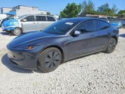 Tesla salvage cars for sale: 2025 Tesla Model 3