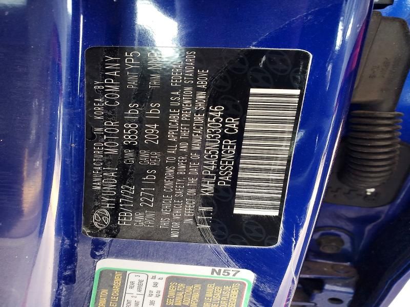 2022 Hyundai Elantra Limited