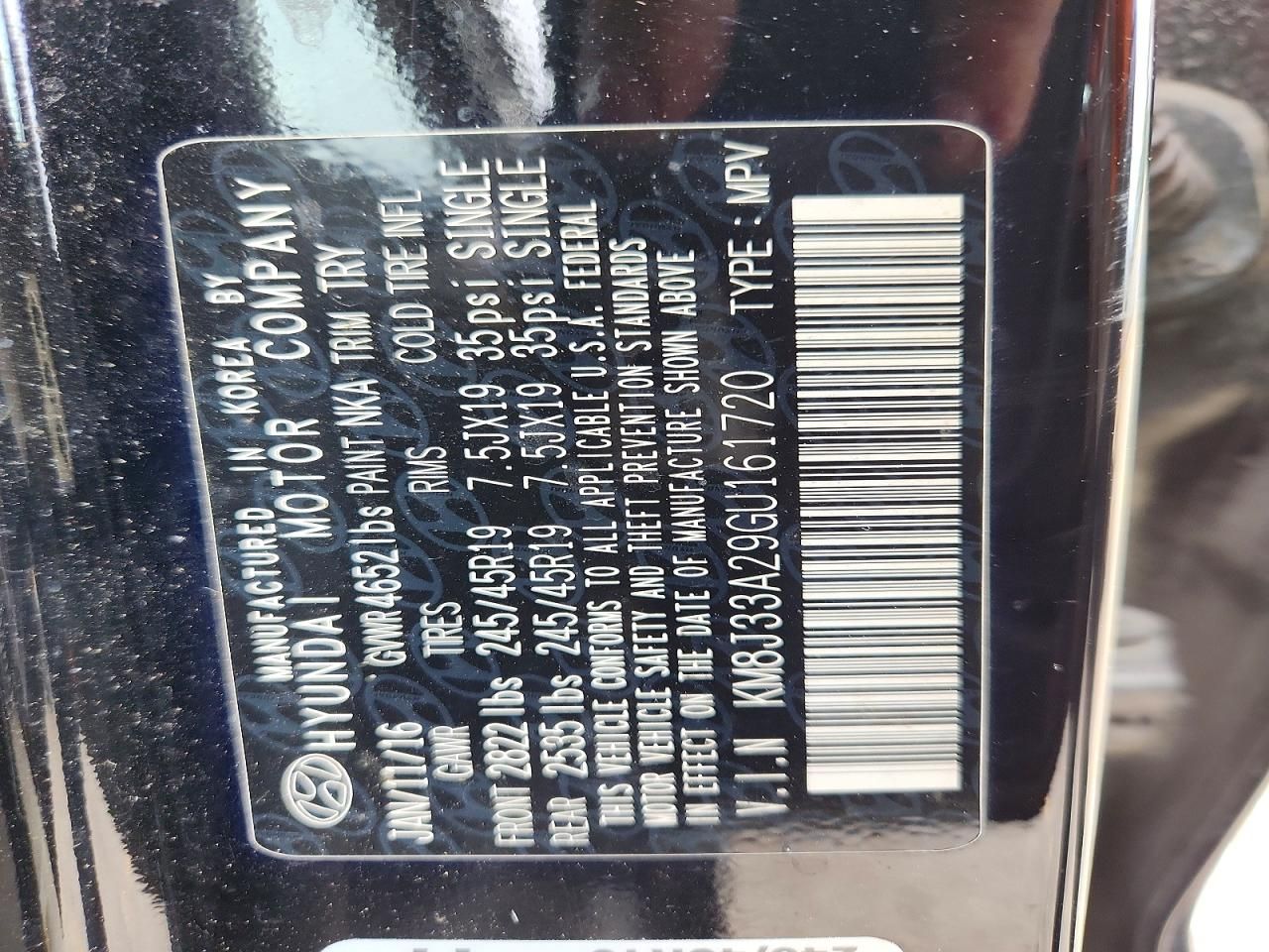 2016 Hyundai Tucson Limited