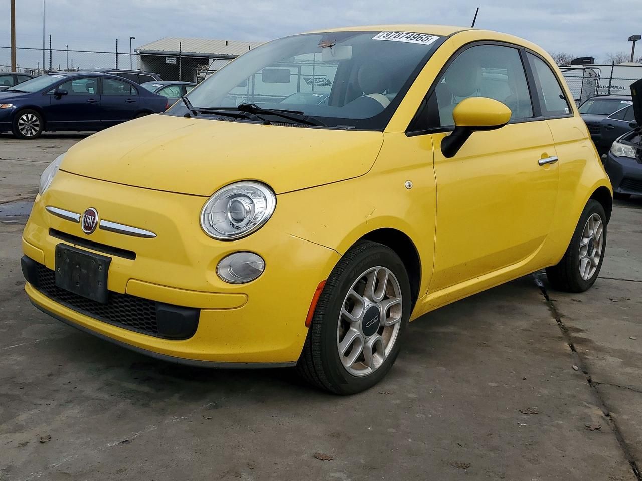 2012 Fiat 500 pop