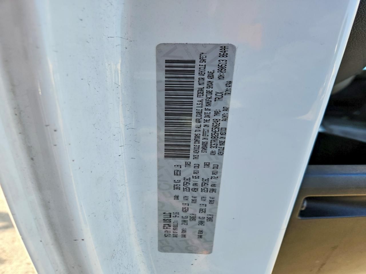 2017 Dodg Promaster 1500