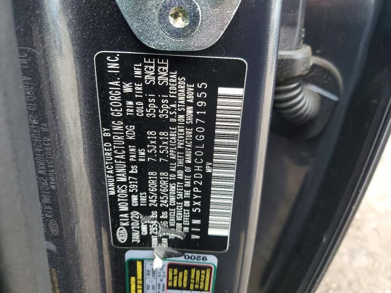 2020 KIA Telluride lx