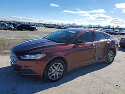 Ford salvage cars for sale: 2015 Ford Fusion se