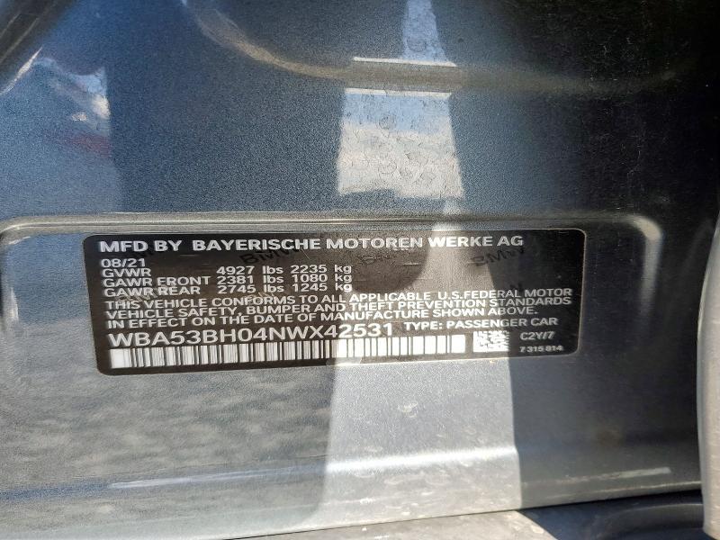 2022 BMW 530 i