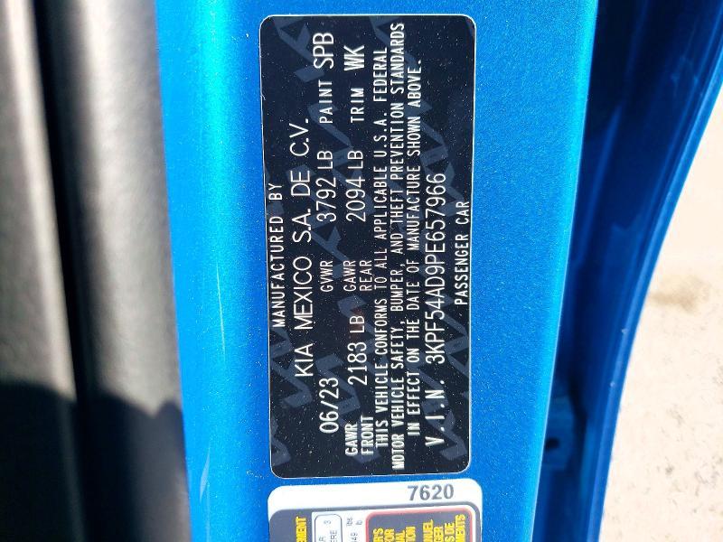 2023 KIA Forte gt Line