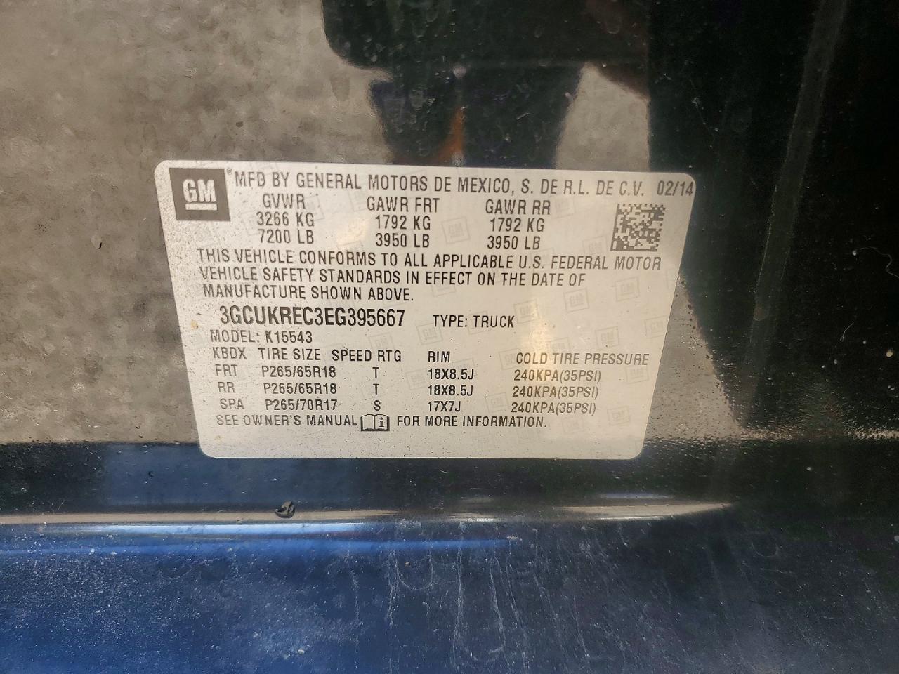 2014 Chevrolet Silverado K1500 LT