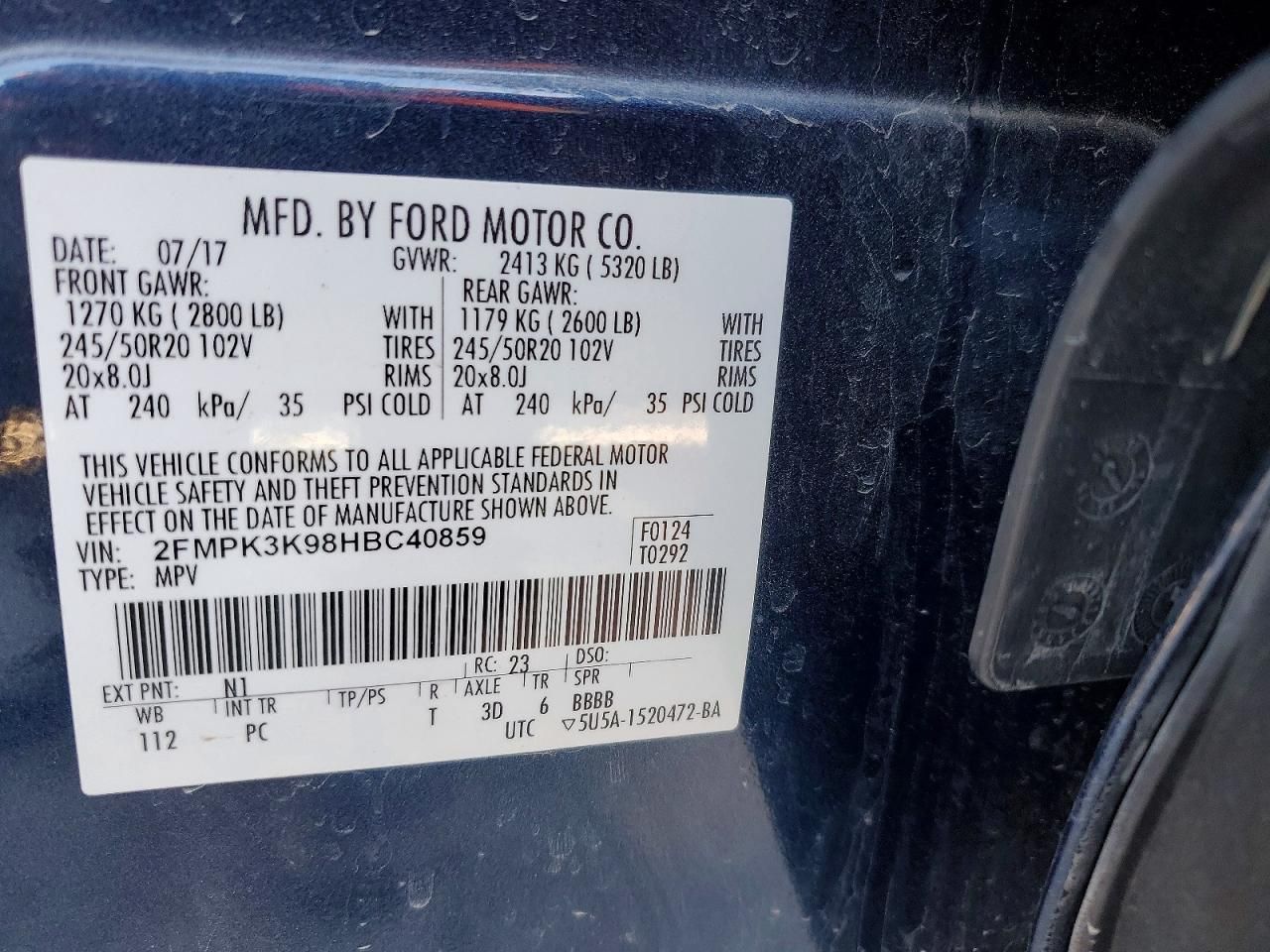 2017 Ford Edge Titanium