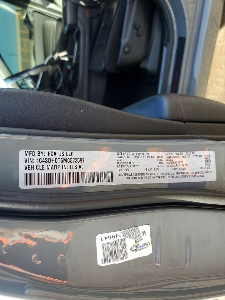 2021 Dodge Durango R/T