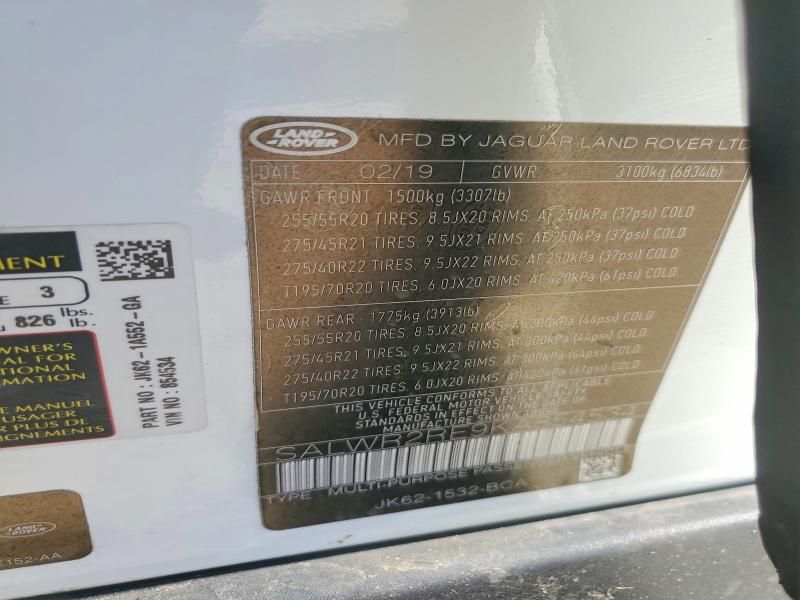 2019 Land Rover Range Rover Sport Supercharged Dynamic