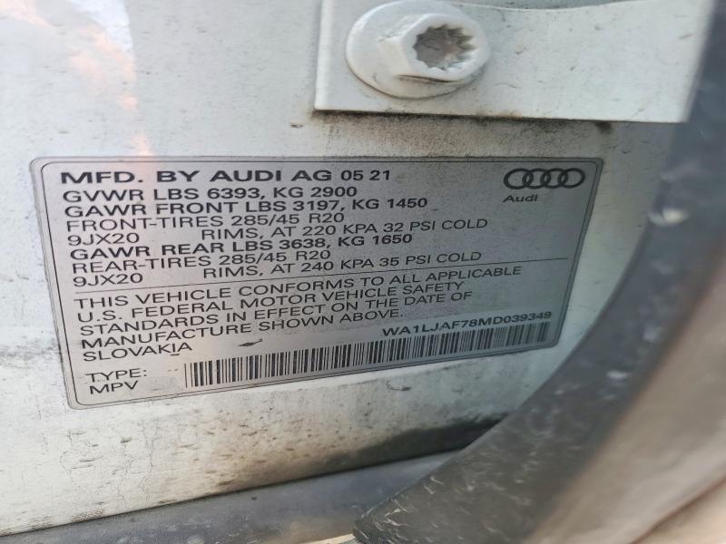 2021 Audi Q7 Premium Plus