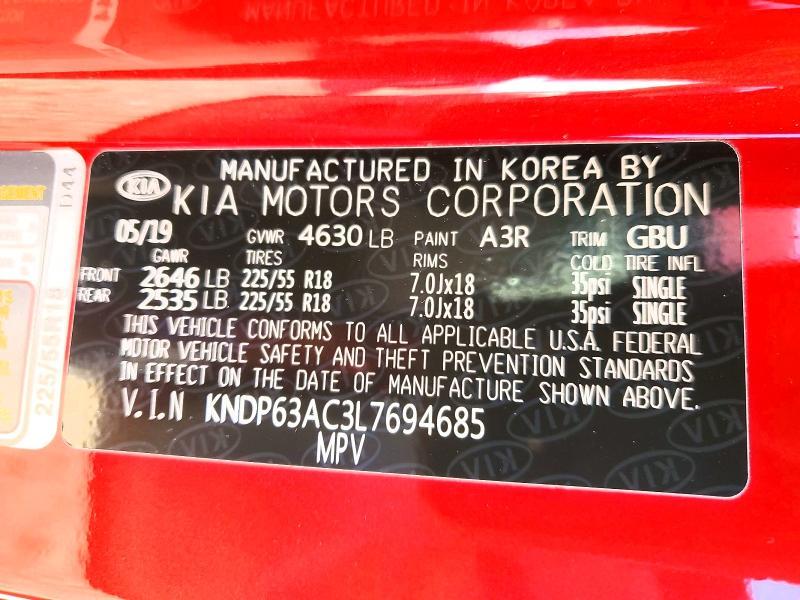 2020 KIA Sportage s