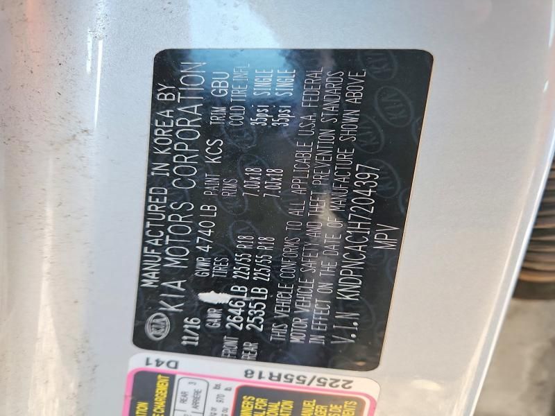 2017 KIA Sportage ex