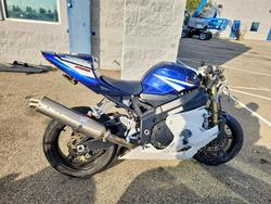 Salvage motorcycles for sale at Rancho Cucamonga, CA auction: 2005 Suzuki GSX-R750 K
