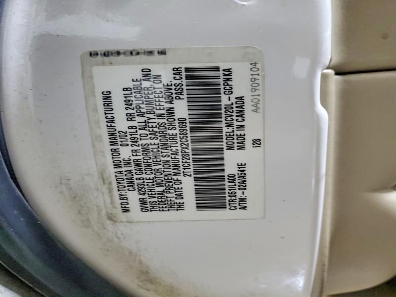 2002 Toyota Camry Solara se