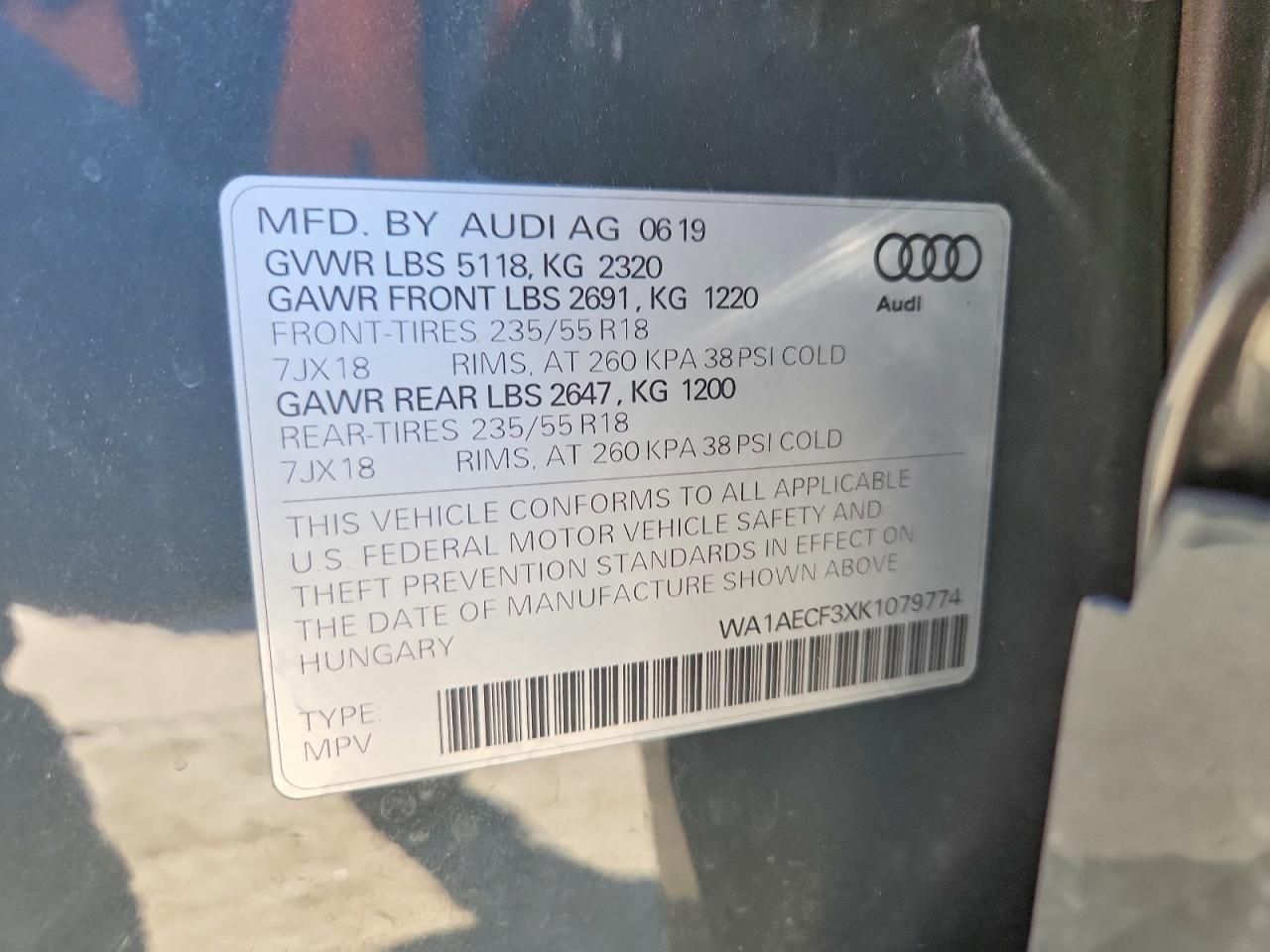 2019 Audi Q3 Premium