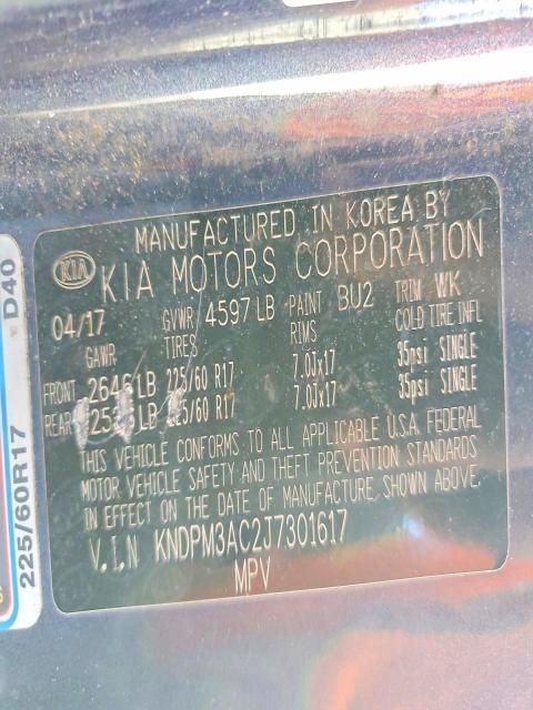 2018 KIA Sportage lx