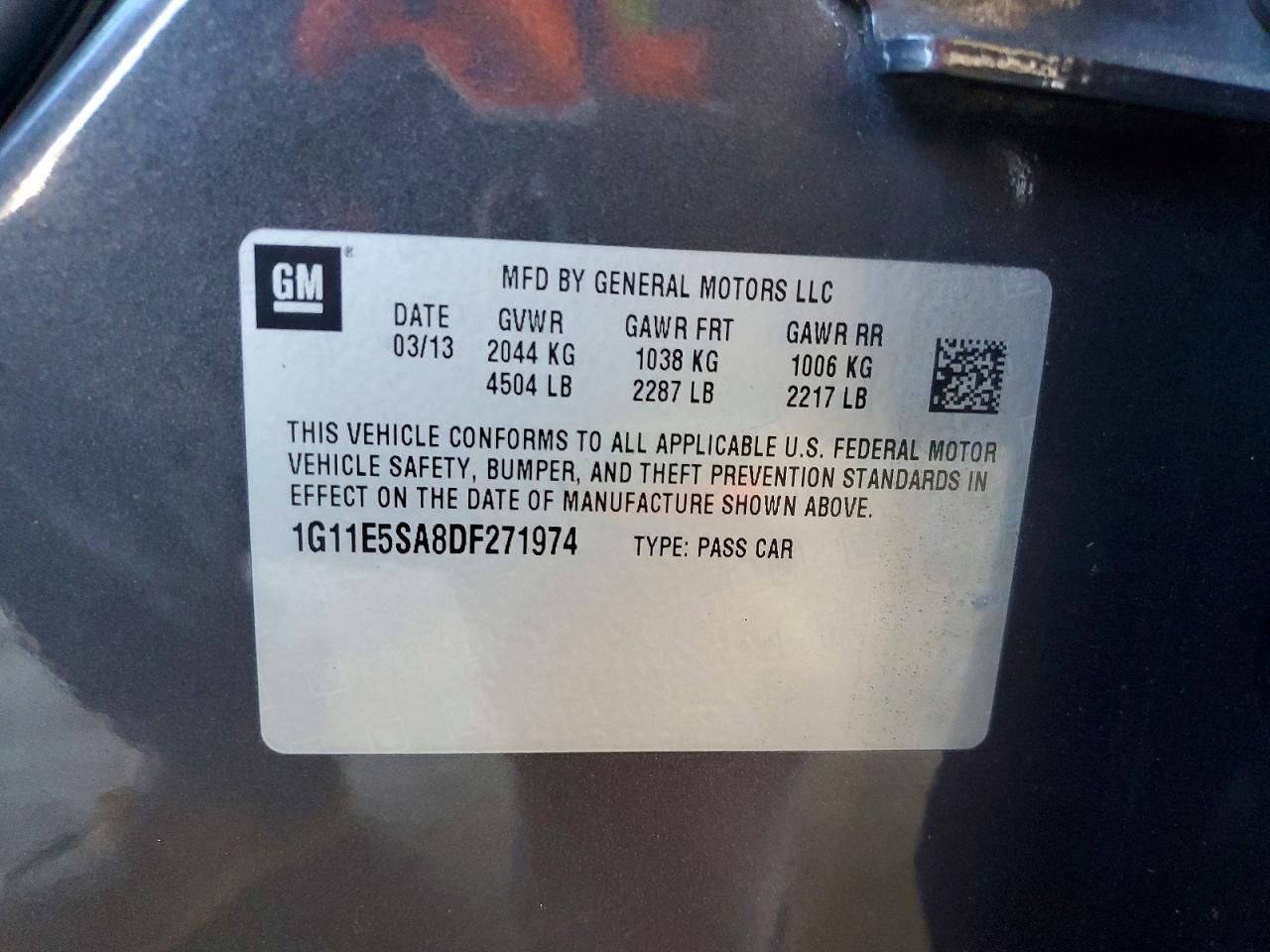 2013 Chevrolet Malibu 2LT