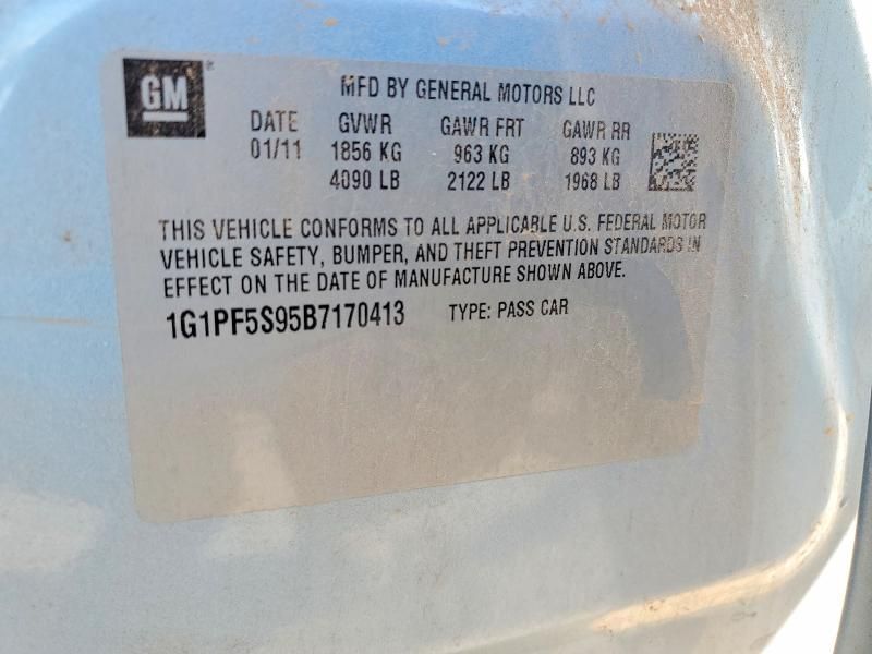 2011 Chevrolet Cruze lt