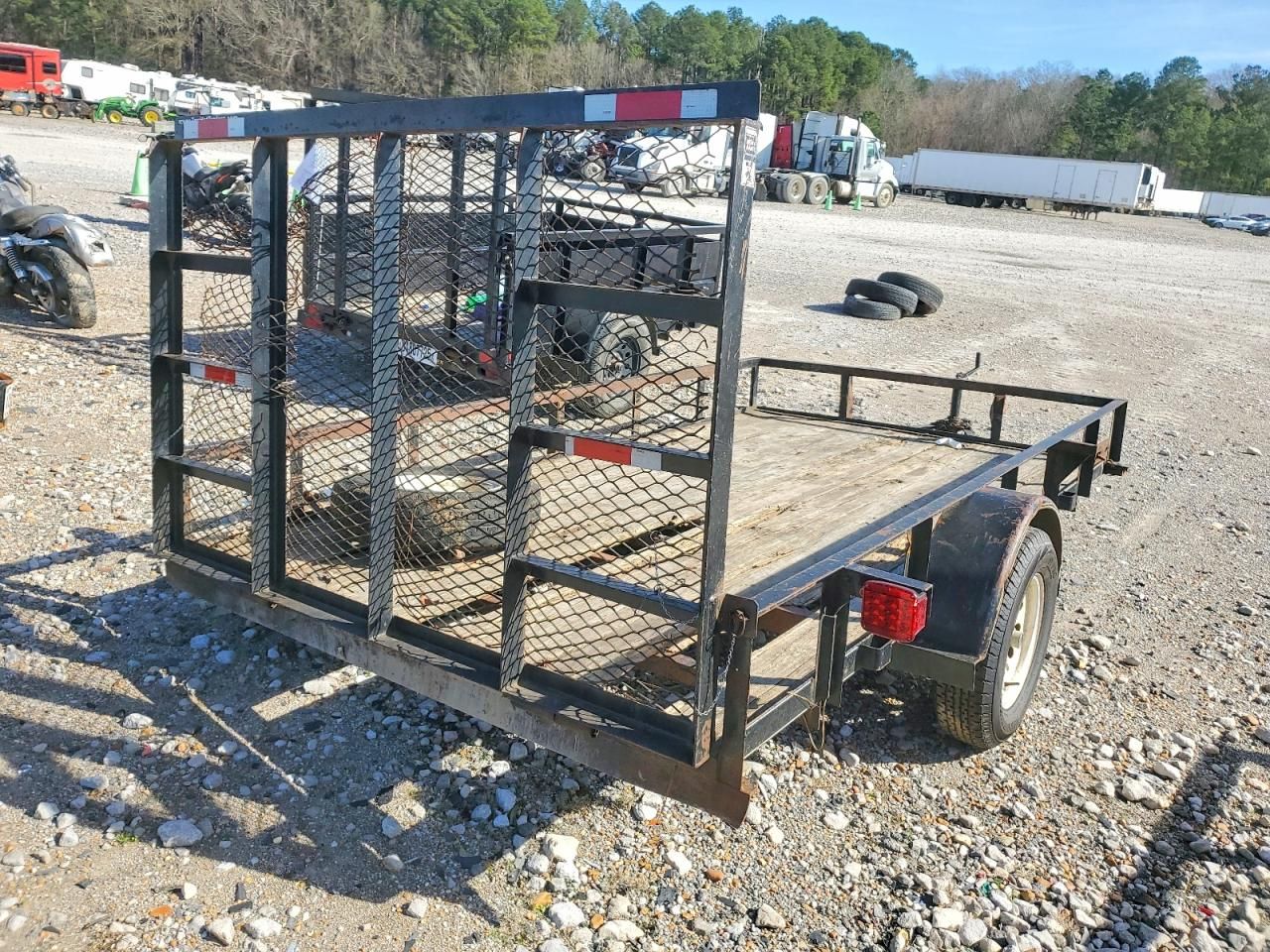 2015 Top Hat DSA12X6.5-2.9N-C Utility Trailer