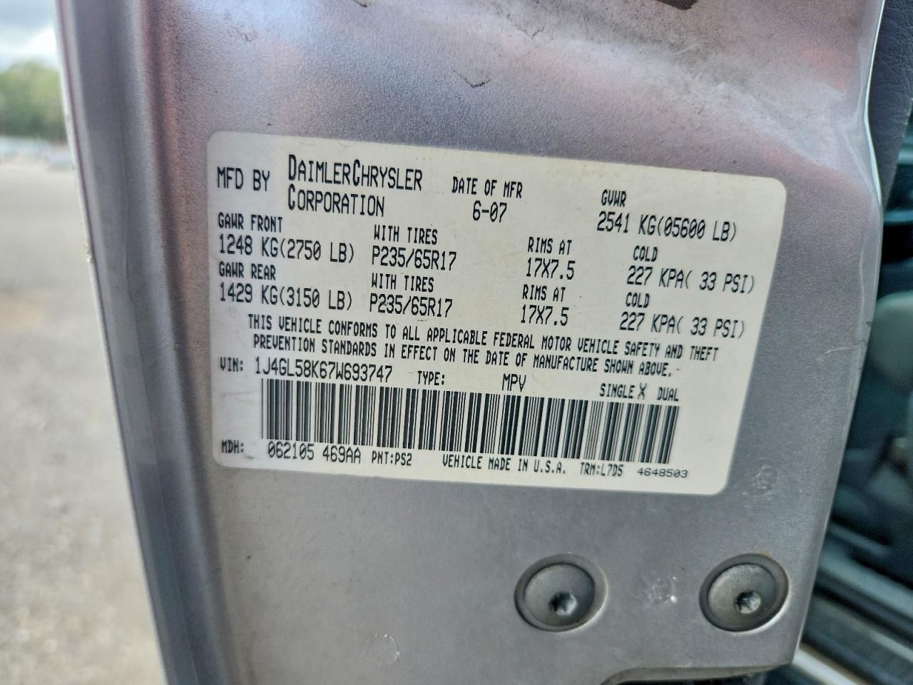 2007 Jeep Liberty Limited