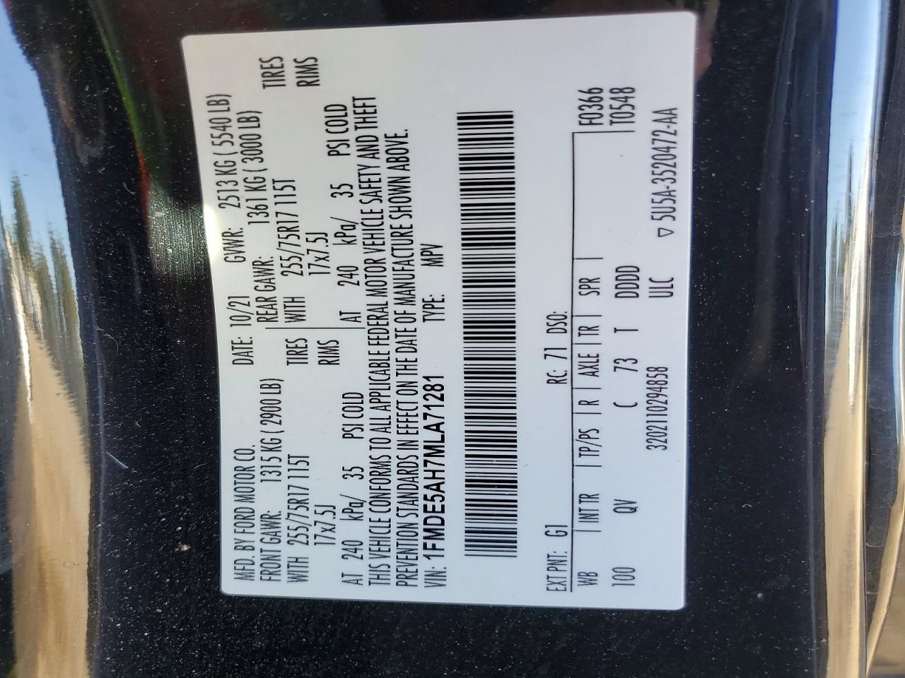 2021 Ford Bronco Base