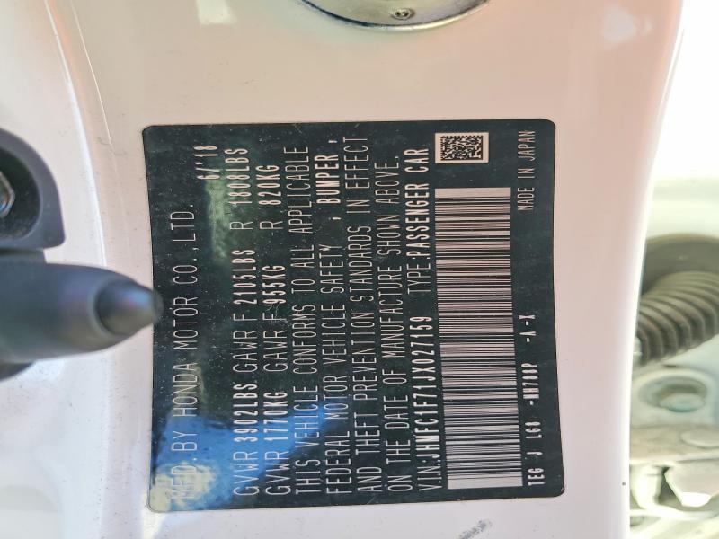 2018 Honda Civic exl