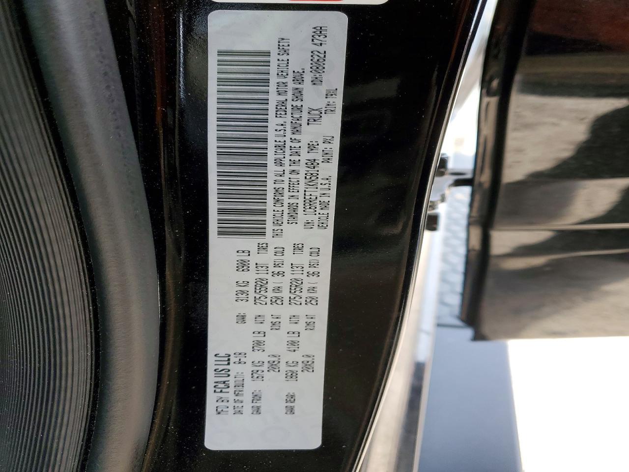 2019 Dodge Ram 1500 big Horn/lone Star