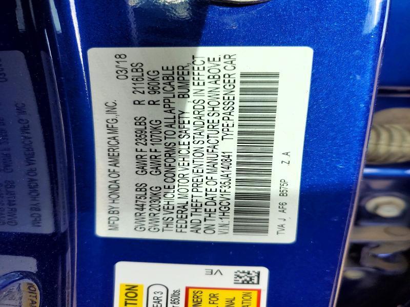 2018 Honda Accord Sport