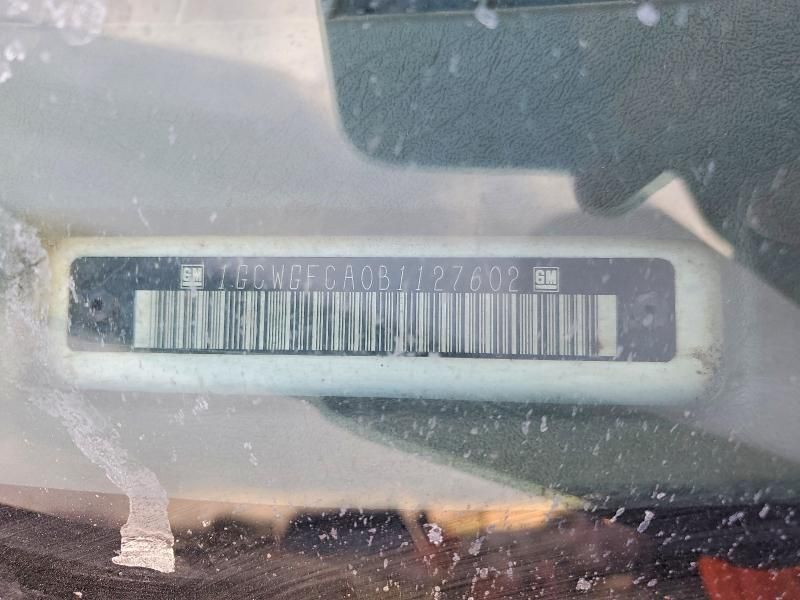 2011 Chevrolet Express 2500 Utility / Service van