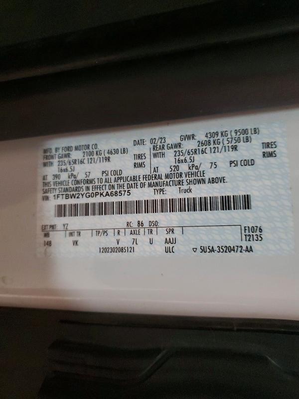 2023 Ford Transit T-350 Utility / Service Van