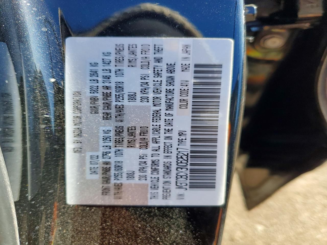 2022 Mazda Cx-9 Touring