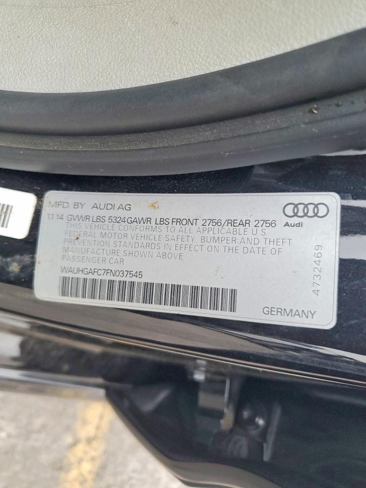 2015 Audi A6 Prestige