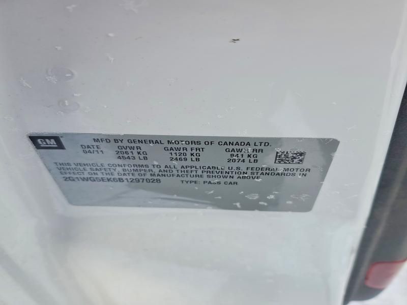 2011 Chevrolet Impala lt