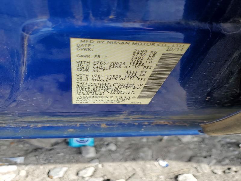 2015 Nissan Frontier S