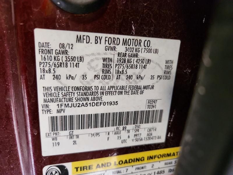 2013 Ford Expedition Limited