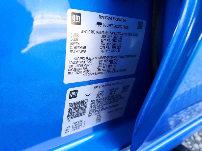 2025 Chevrolet Silverado K1500 rst