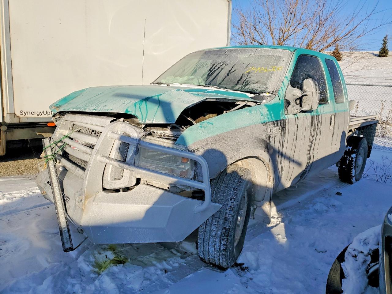2000 Ford F350 Super Duty Flatbed Truck
